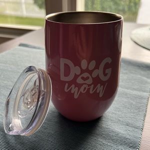 Dog mom tumbler